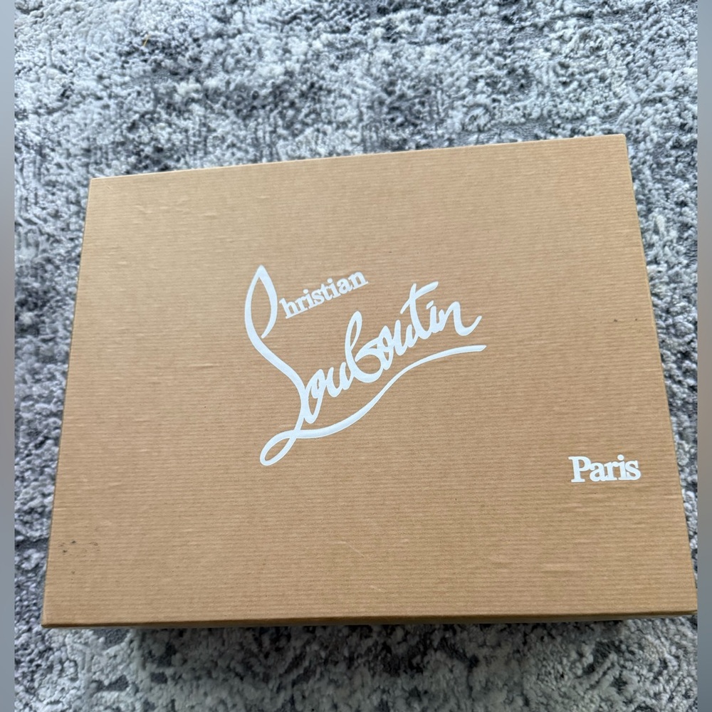 Authentic Christian Louboutin lady peep 150mm